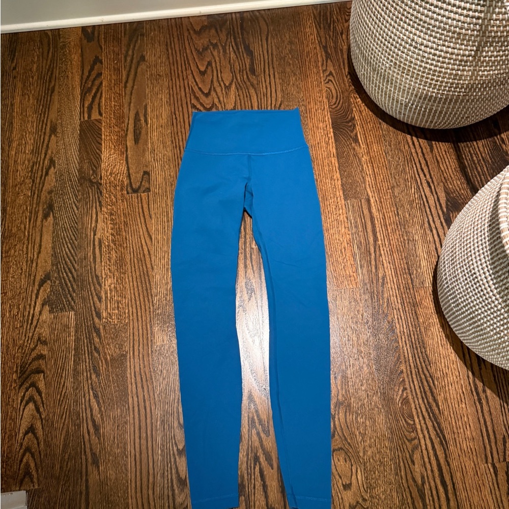Lululemon Teal Leggings Size 4